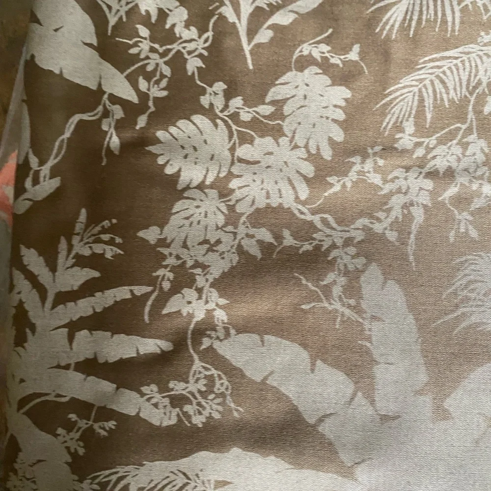 Tommy Bahama 4 Cat Island Brown Palm Tree Tropical Queen Size Pillow Shams